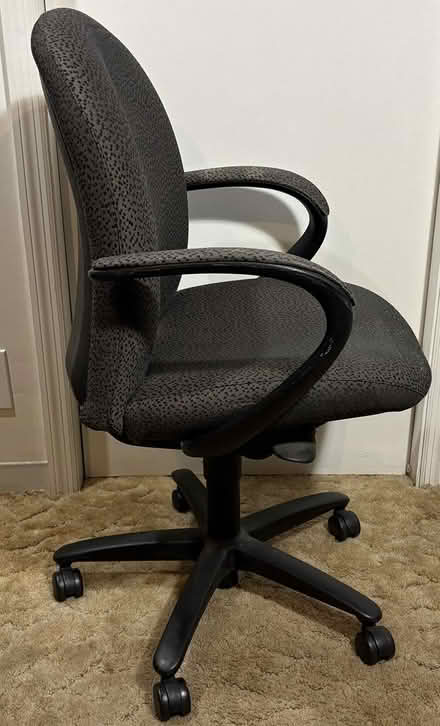 Photo of free Haworth Gray Black Office Chair (Madison) #4