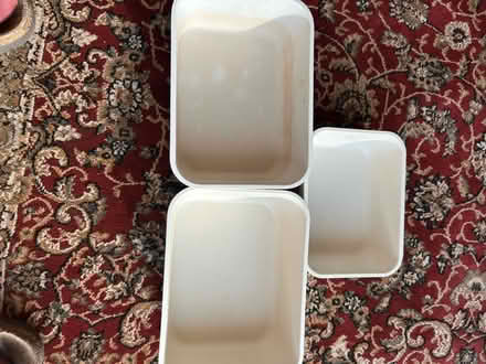 Photo of free 3 x small melamine dishes . Used (Malvern Link WR14) #2