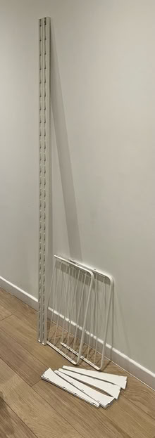 Photo of free IKEA “Algot” shelving (Hale Village N17) #1