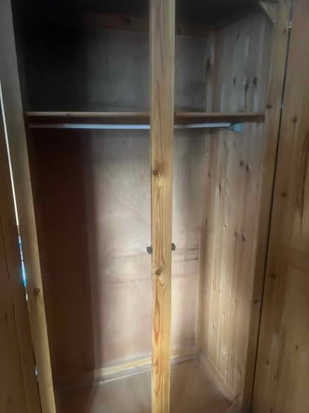 Photo of free Pine wardrobe (Somers Town NW1) #2