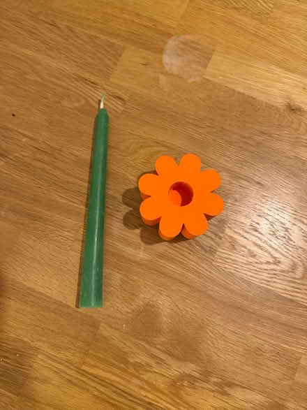 Photo of free Candles and holder (Harringay N4) #2