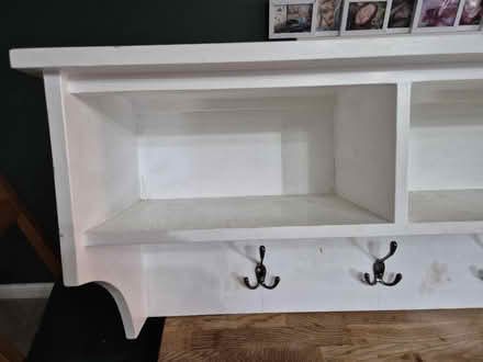 Photo of free Wooden wall mounted coat hooks (RG2 Shinfield) #3