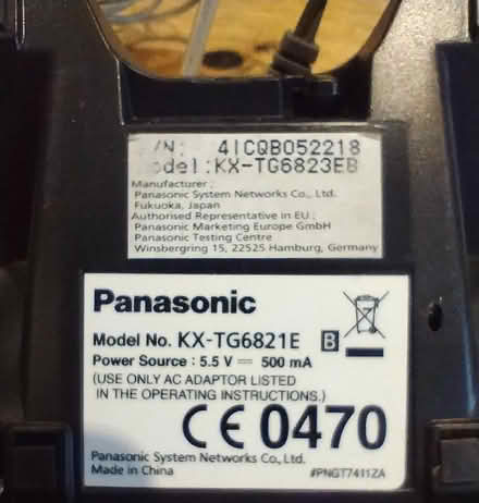 Photo of free Pair of Panasonic phones (Orwell SG8) #2