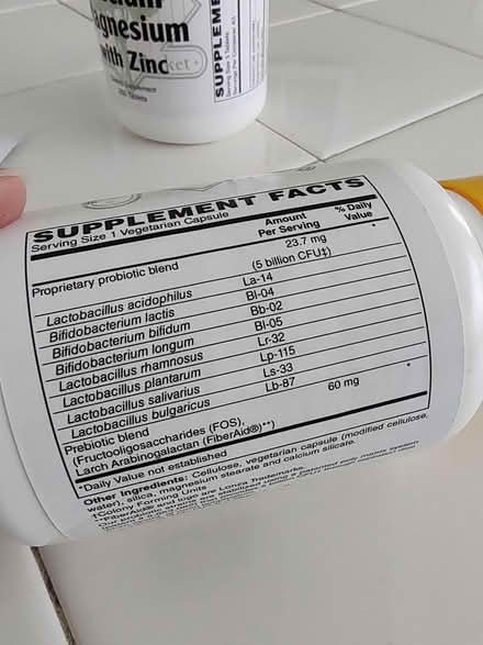 Photo of free Vitamin supplements - opened (Odenton) #3