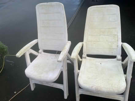 Photo of free Pair of Garden Chairs (Black Park LL14) #1