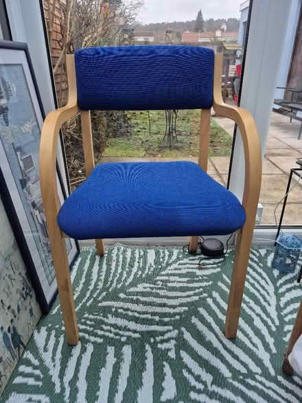 Photo of free Blue office chair (Worle BS22) #1