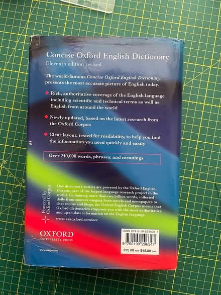 Photo of free Oxford english dictionary (Islington, highgate st.) #2