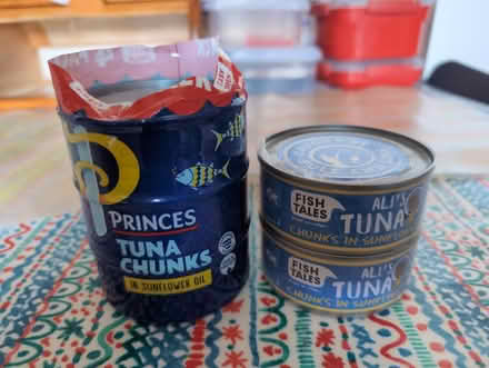 Photo of free Five tins of tuna (Notting Hill W11) #1