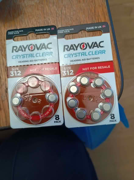 Photo of free Hearing aid batteries (Billing Road East area) #1
