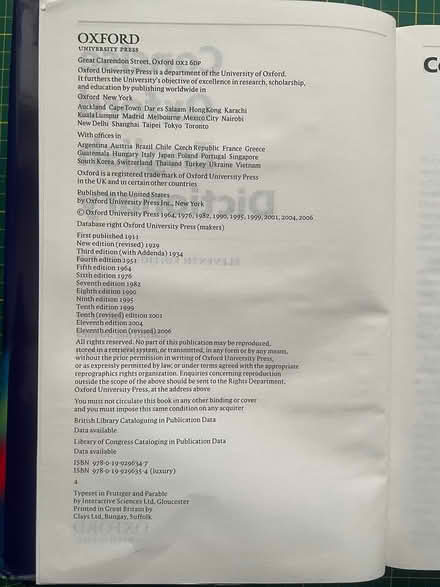 Photo of free Oxford english dictionary (Islington, highgate st.) #4