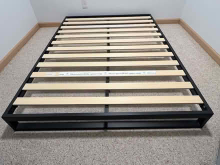 Photo of free Full-size low-profile bed frame (Hillman City / Columbia City) #3