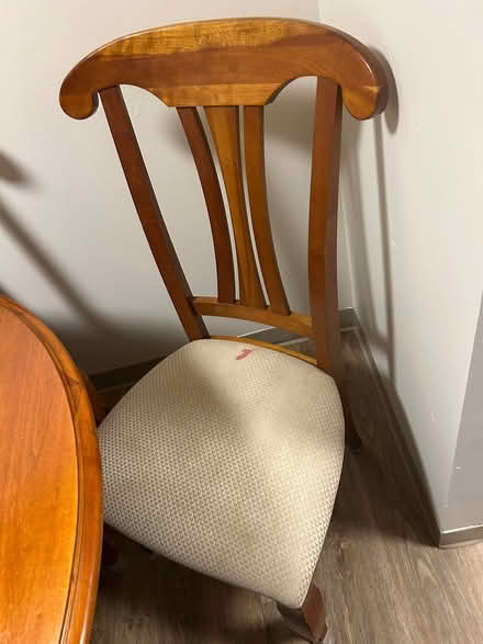 Photo of free Kitchen table and chairs and lamp (Holbrook) #2