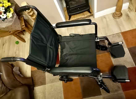 Photo of free Black wheel chair (WF15) #1