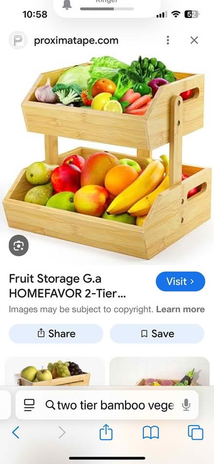 Photo of free Wooden veg/fruit rack (Peacehaven) #1