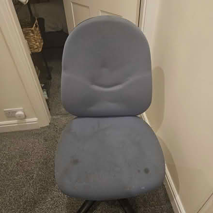 Photo of free Blue desk chair (Harborne B17) #1