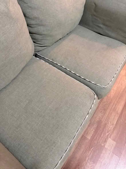 Photo of free Comfy green sofa (SW18 4TQ) #4