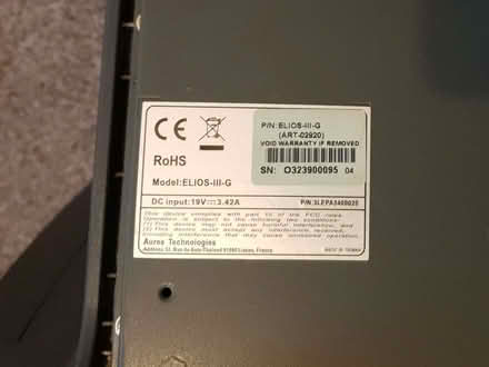 Photo of free Elios III G touchscreen till PC with power supply, working, (Woodlands TW7) #4