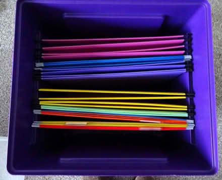 Photo of free Plastic File Box (Wimborne Minster BH21) #4