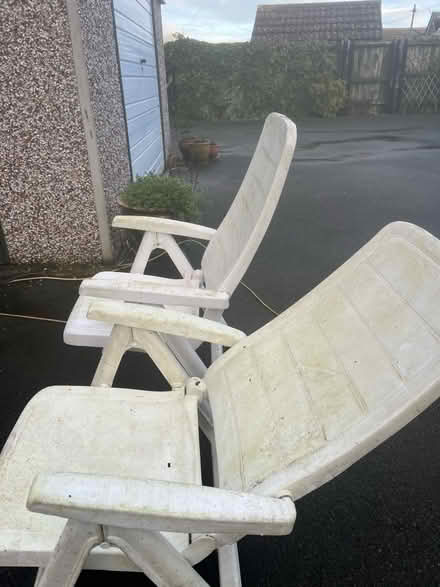 Photo of free Pair of Garden Chairs (Black Park LL14) #2