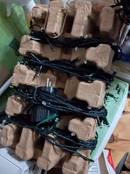 Photo of free 2 sets of LED string lights with European plug transformers (Billing Road East area) #1