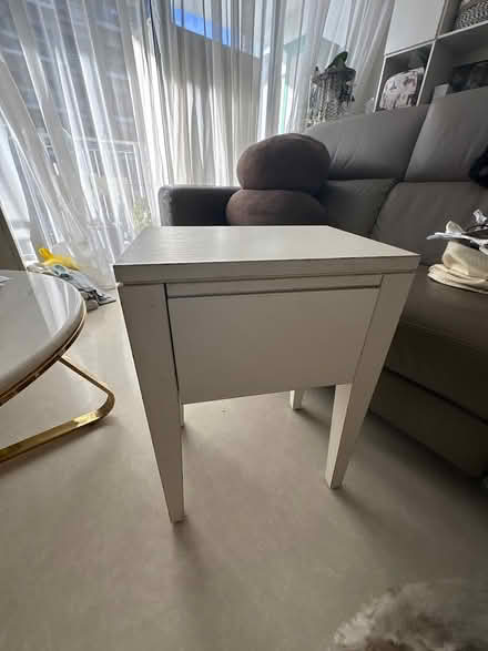Photo of free Wood bedside table with drawer (Paya Lebar) #1