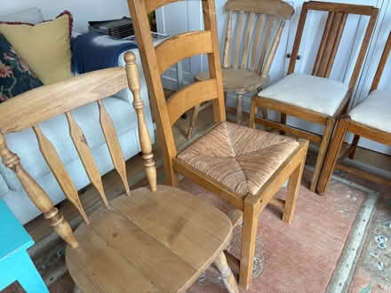 Photo of free Dining chairs x 6 (Emsworth PO10) #3