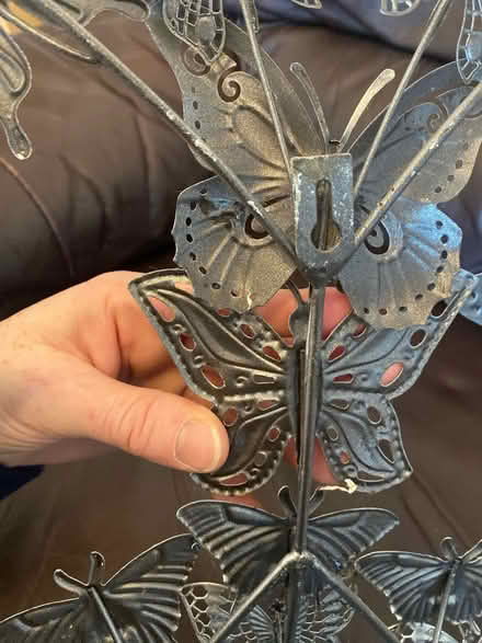 Photo of free Wire Butterfly wall art (Cheshunt En8) #3