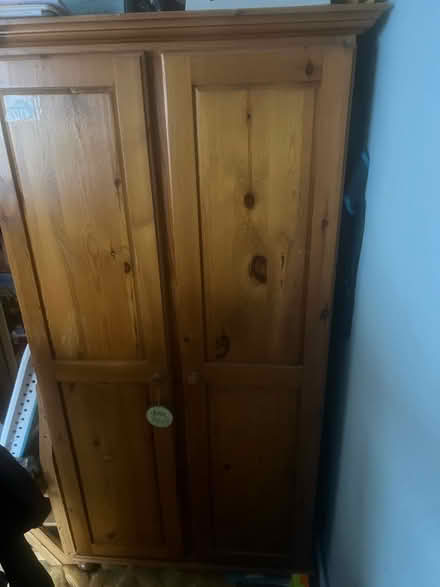 Photo of free Pine wardrobe (Somers Town NW1) #1