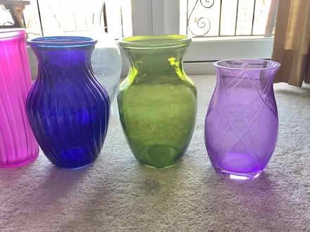 Photo of free Various Glass Vases (Palos Park) #1