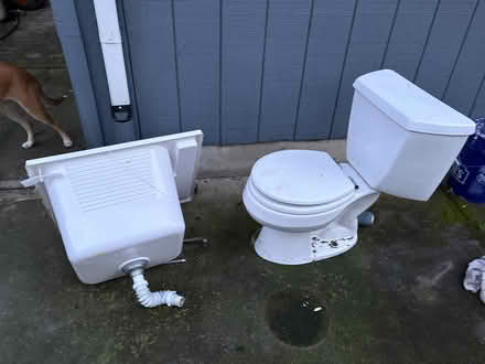 Photo of free Working toilet and laundry basin (Hillsboro) #1