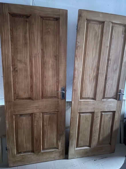 Photo of free 2 wooden internal doors (Sunbury-on-Thames TW16) #1