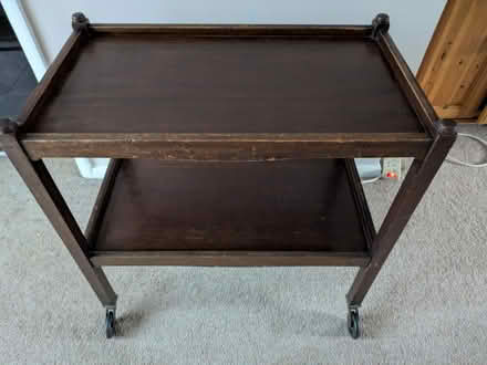 Photo of free Small wooden trolly on wheels (Eastwood SS9) #1