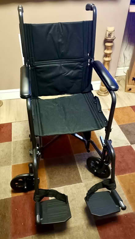Photo of free Black wheel chair (WF15) #3