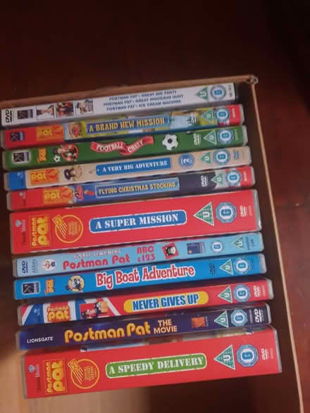 Photo of free Selection of Postman Pat DVD's (Breadsall DE21) #1