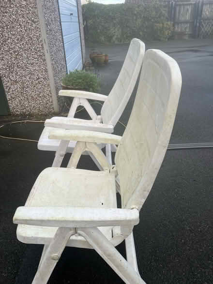 Photo of free Pair of Garden Chairs (Black Park LL14) #3