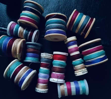 Photo of Empty cotton/thread reels (Central HORSHAM) #2