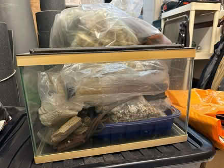 Photo of free One large and one small aquarium and accessories (Steyning BN44) #2