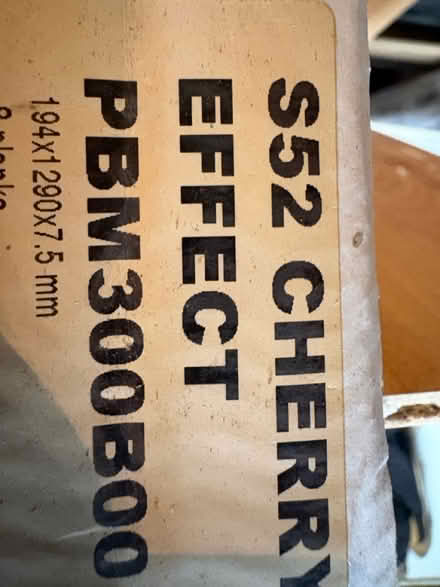 Photo of free Cherry effect laminate flooring (Glazebrook, WA3) #3