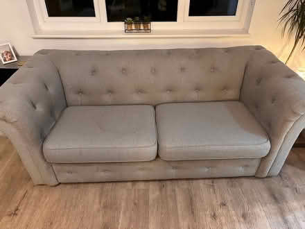 Photo of free 2 x 3 seater chesterfield sofa (Dunfermline KY11) #1