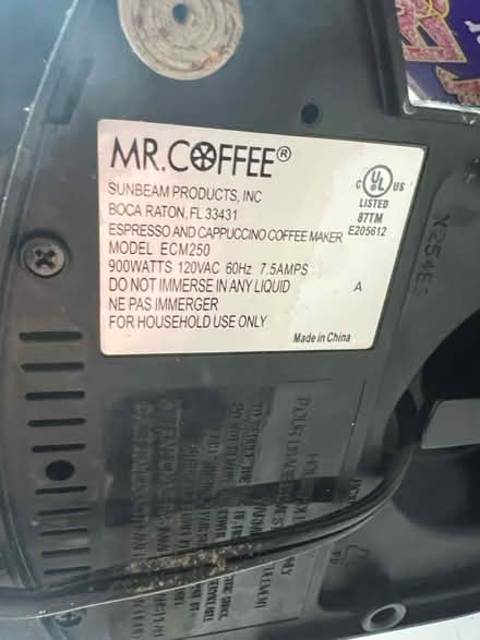 Photo of free Espresso/Cappuccino Maker (Lunenburg) #3