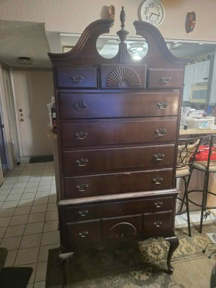 Photo of free Antique Queen Anne Highboy (Plantation FL, Broward Mall) #1