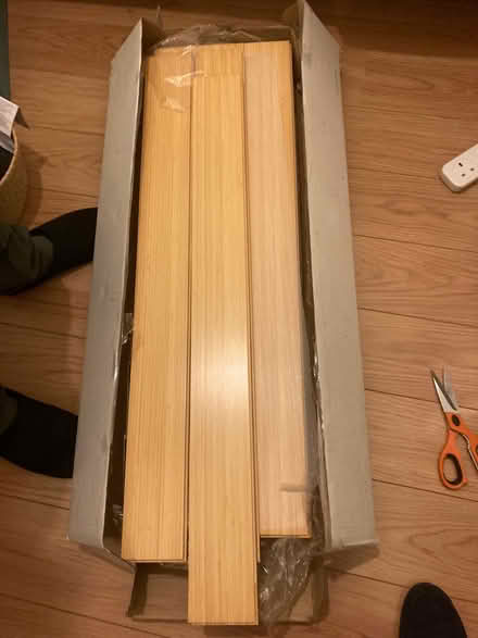 Photo of free 4.2 square metres of bamboo flooring in two full boxes (Ravenscourt Park W6) #2