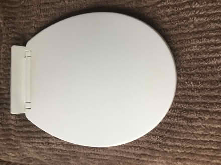 Photo of free White Plastic toilet seat (Wickford SS12) #1
