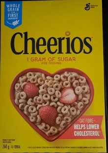 Photo of free Cheerios (260g box) (Orleans) #1
