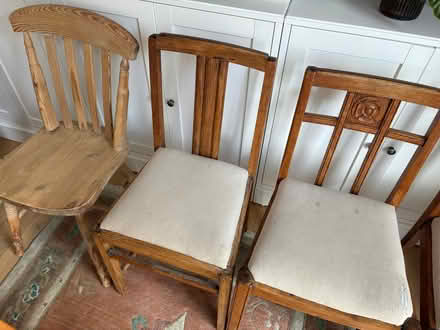 Photo of free Dining chairs x 6 (Emsworth PO10) #2