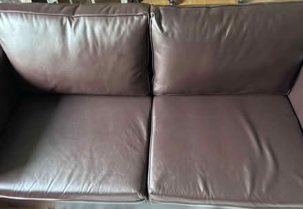 Photo of free Dark brown Couches black tv set (Glasgow/Paisley/ Johnstone PA5) #3