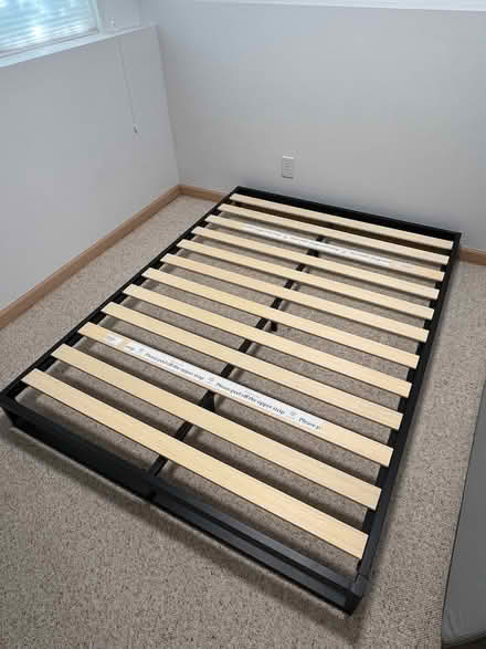 Photo of free Full-size low-profile bed frame (Hillman City / Columbia City) #1