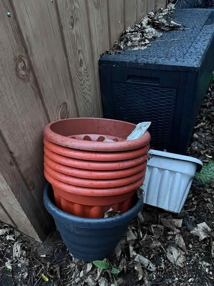 Photo of free Plant pots lot (Palmerston road, E17) #1