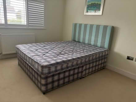 Photo of free Double bed, mattress, headboard (Kingston upon Thames KT2) #1