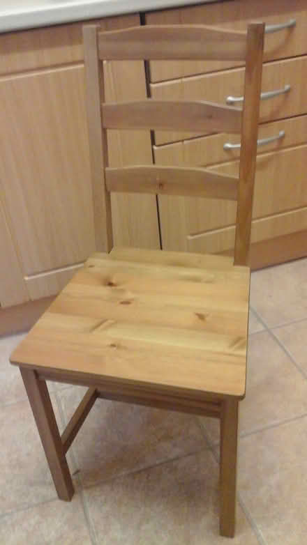 Photo of free 2 x wooden chairs (Shawlands) #1